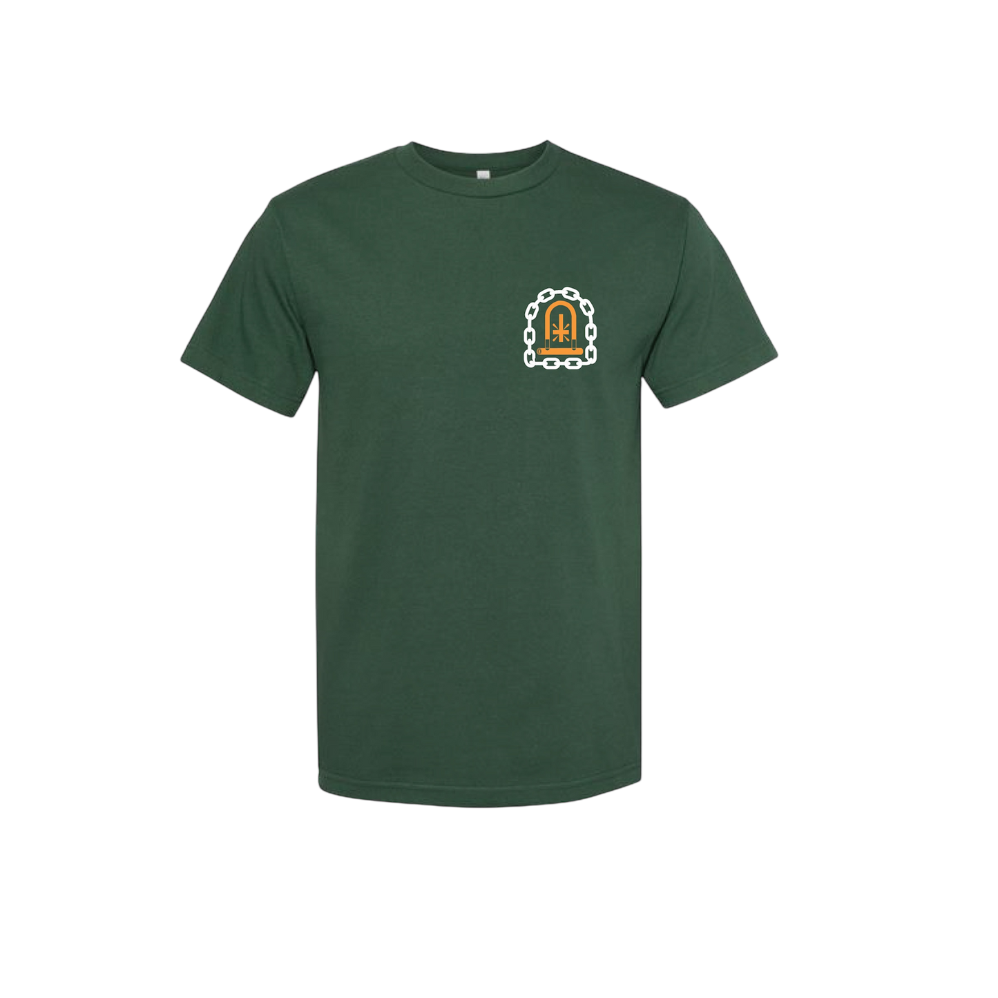 "Watch Your Bike" Tee (Forest Green)