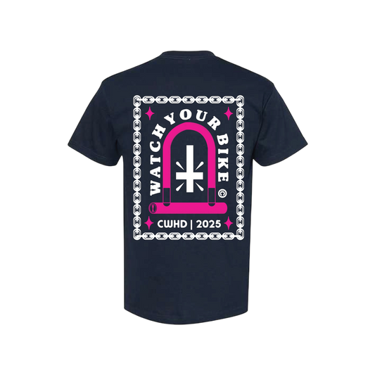 "Watch Your Bike" Tee (Navy Blue)