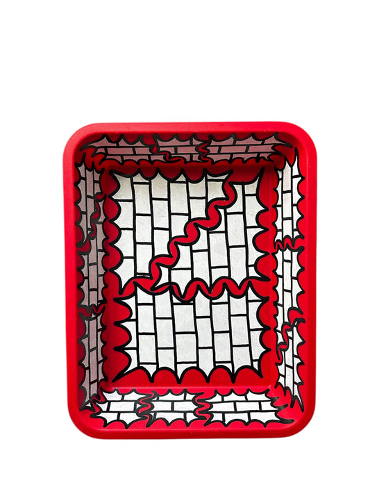 Hand Painted Deep Trey